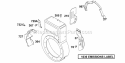 Part Location Diagram of 691338 Briggs and Stratton Shield-Debris